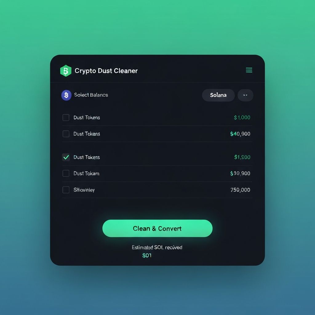 Preview Crypto Dust Cleaner